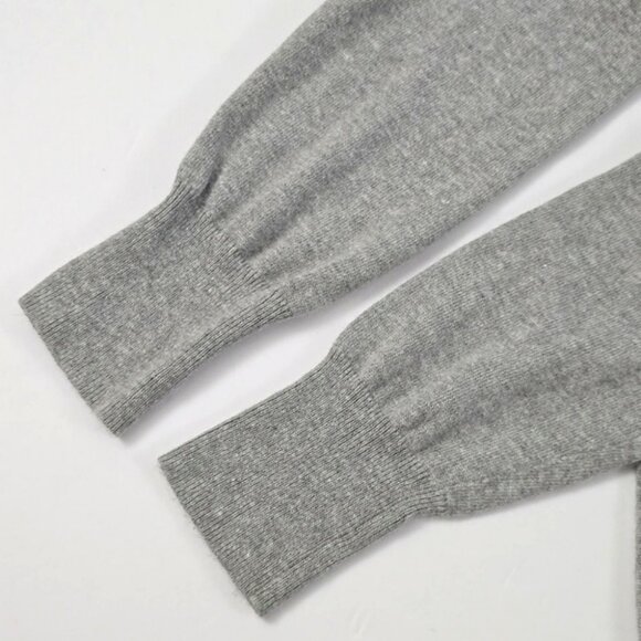 Talula Women's V Neck Soft Viscose Cashmere Knit Blend Long Sweater Grey Size M - Picture 6 of 11